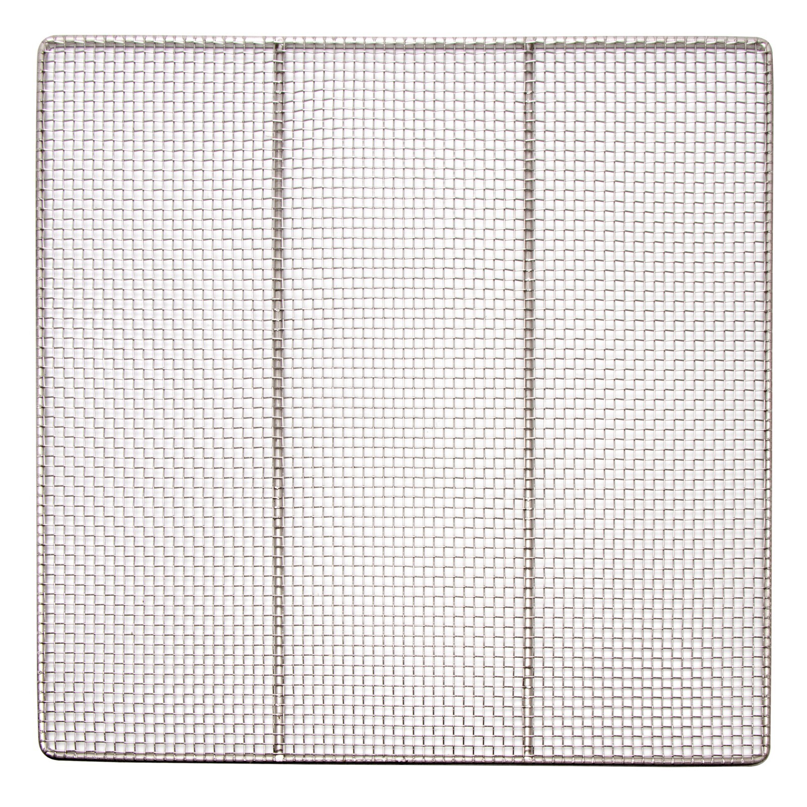 GSW 23″ x 23″ DN-FS23, 19 Gauge Stainless Steel Woven 4-mesh Donut Frying Screen