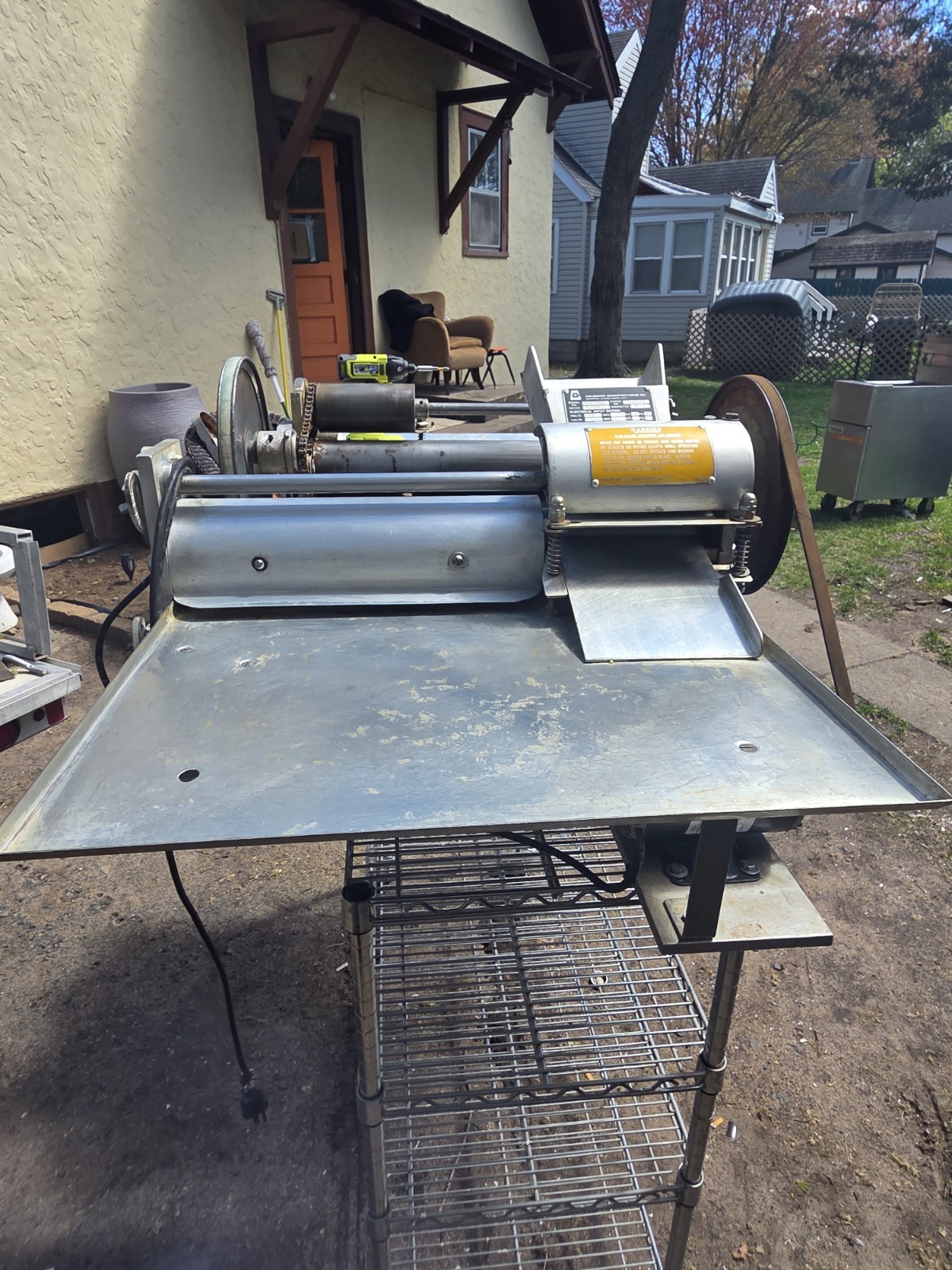 Colborne / Oliver Double Pass Dough Sheeter P-17RN