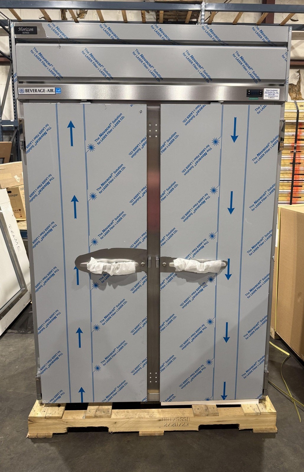 BEVERAGE-AIR HR2HC-1S 52″ TWO SOLID DOOR REACH IN REFRIGERATOR