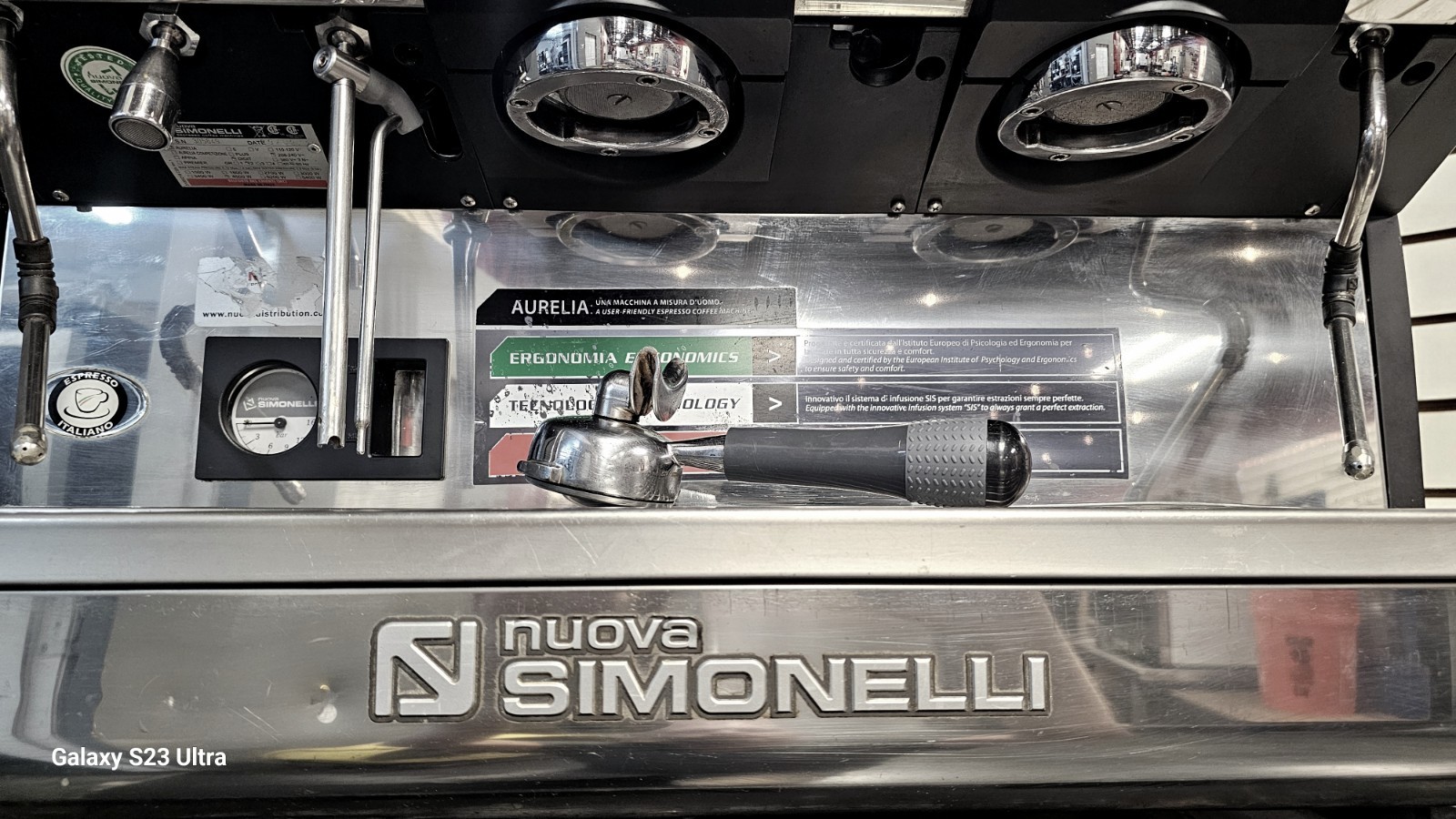 Nuova Simonelli Aurelia Digit 2 Group Automatic Programmable Espresso Machine