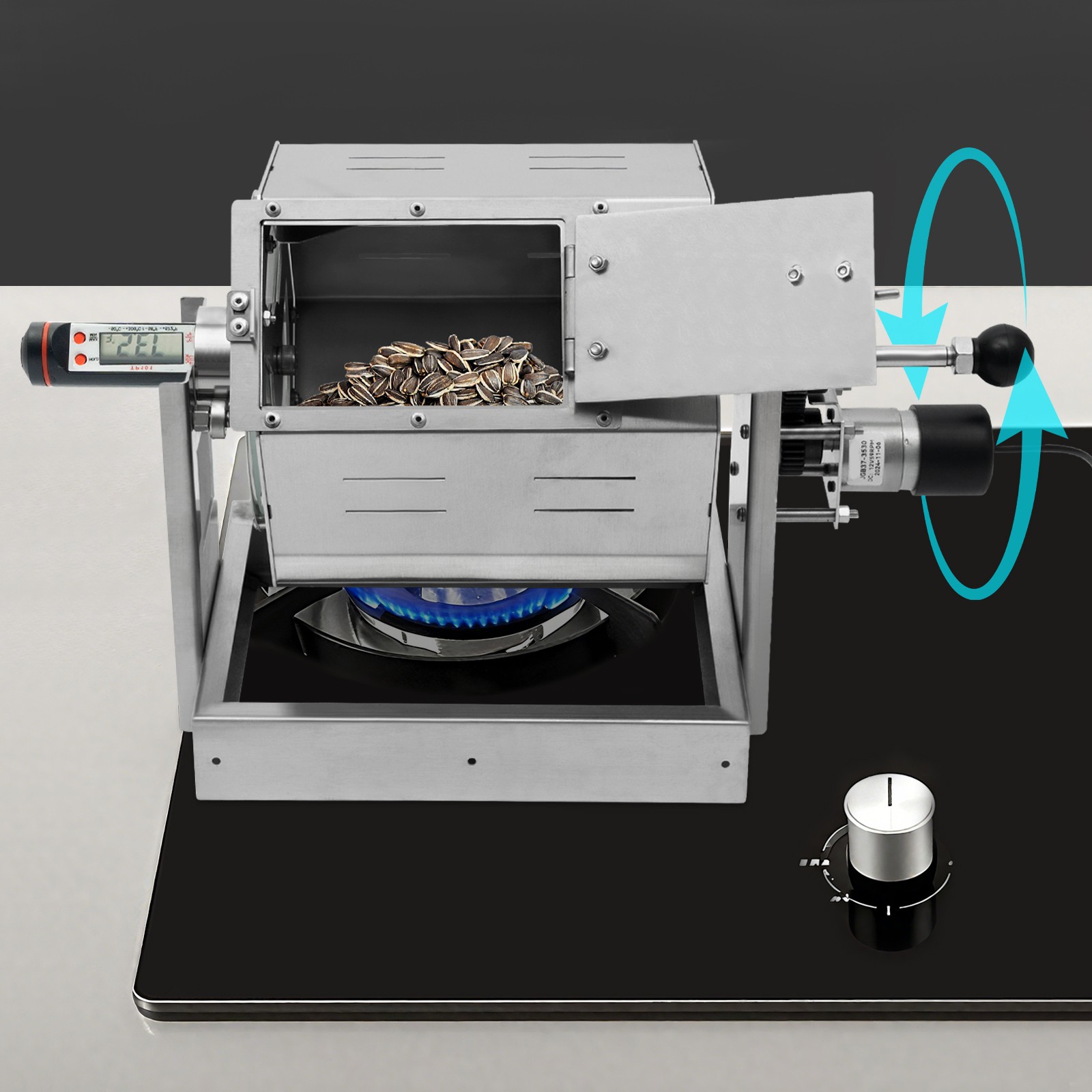 Electric Coffee Beans Roaster Machine Commercial Coffee Bean Roaster 300-1200g