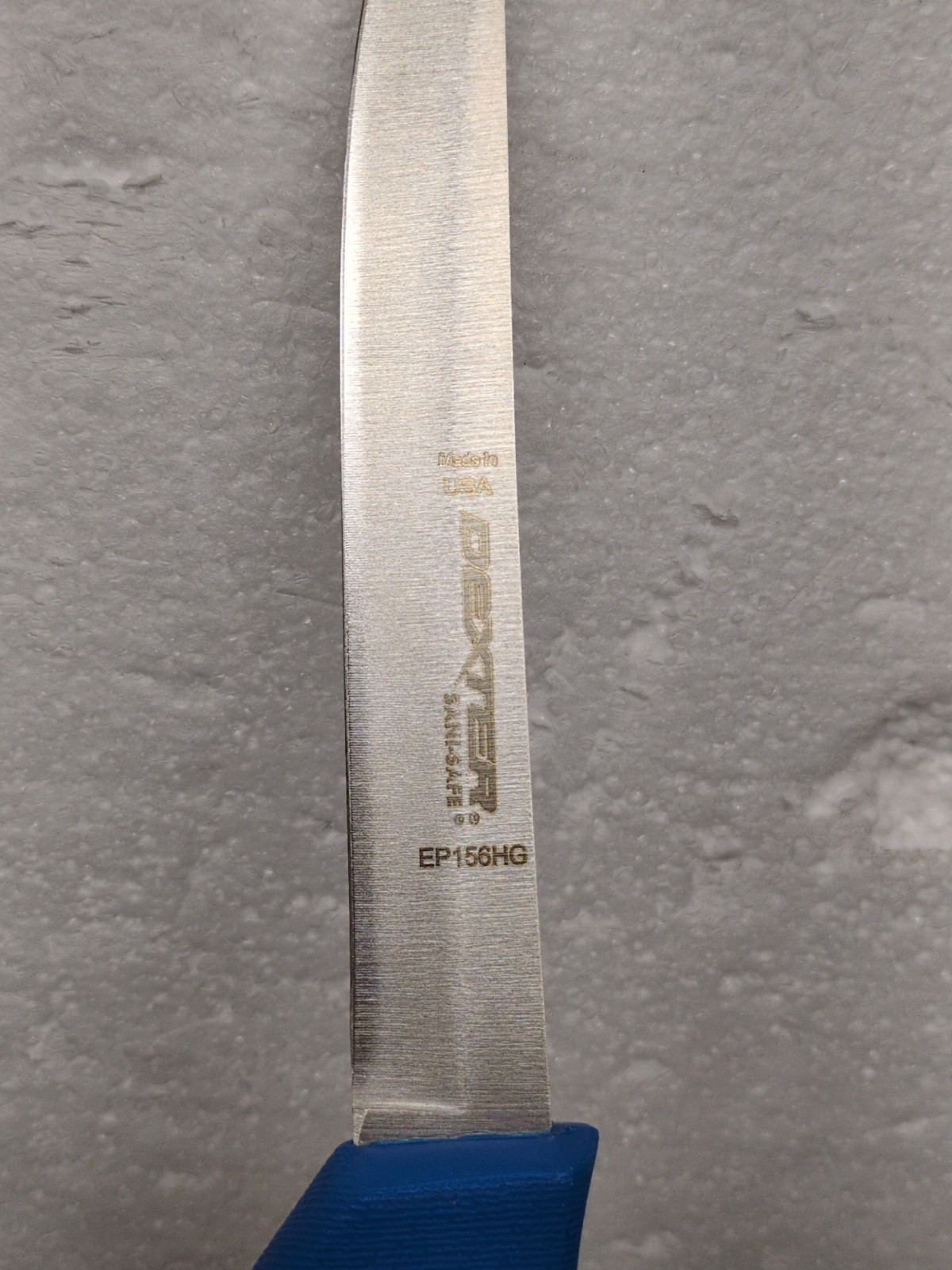 QTY-12 Dexter Russell EP156HG Sani-Safe Boning Knife 6″ Hollow Ground 11233 blue