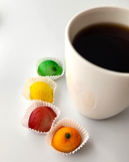 Bergen Marzipan M-1 Assorted Fruit 8 ounce 8 Ounce (Pack of 1)