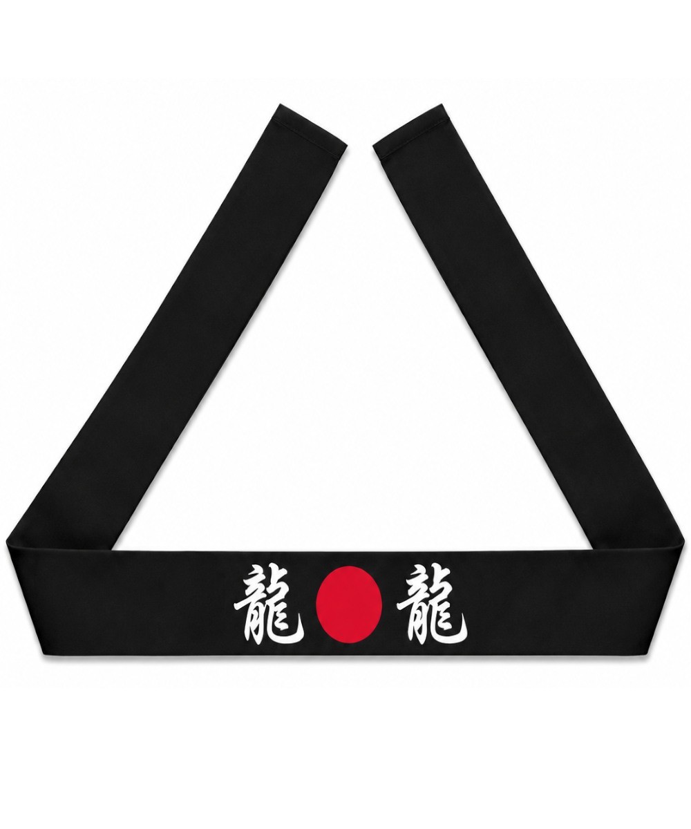 Red Hibachi Chef Hat Set, hibachi Teppan chef tall hat, headband, necktie, net