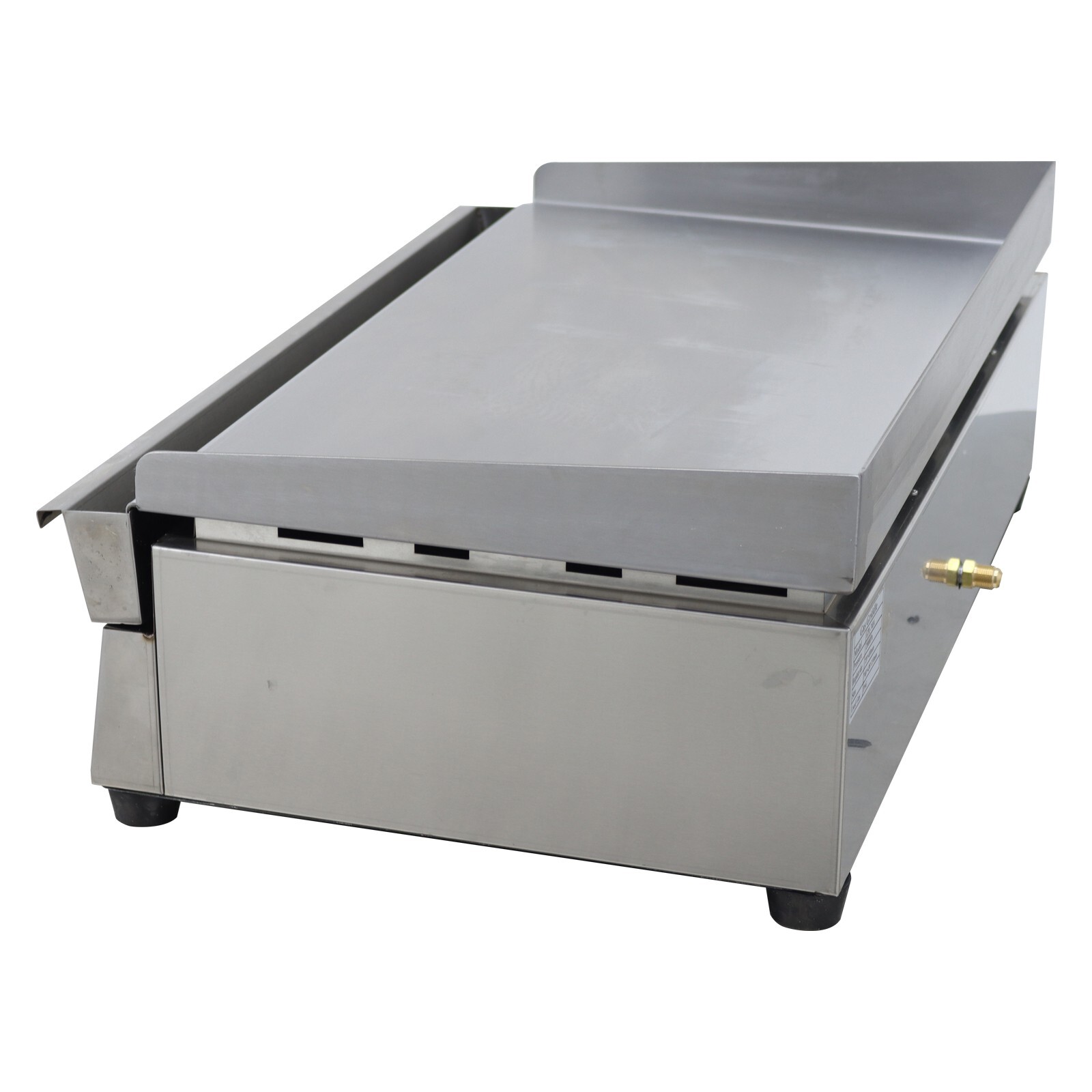 29*16 inch Natural Gas Commercial Kitchen Countertop Flat Griddle Grill