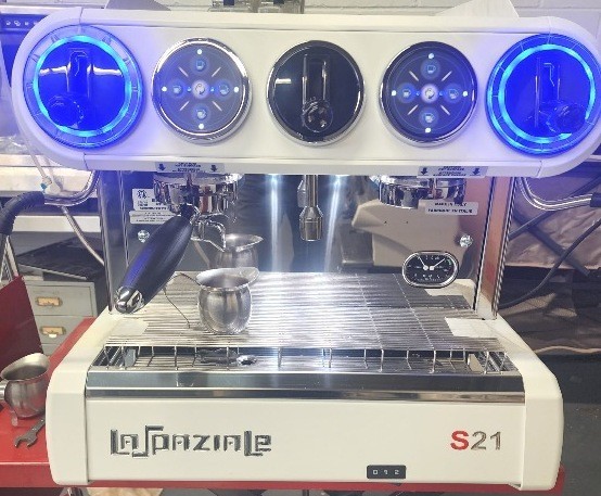 Espresso Machine/LaSpaziale S-21 2 Group Compact Volumetric White Commercial NEW