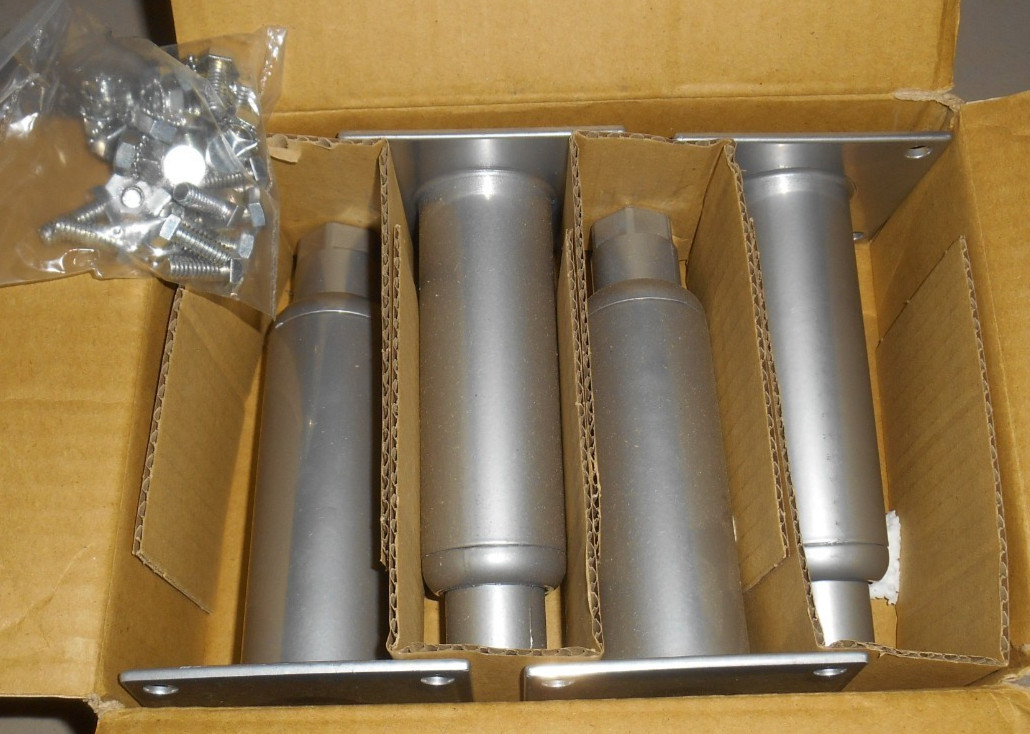 Set of 4 Legs with m/Bolts 6 1/8″-7″ Tall Fryer Ice Machine Fridge+ B3900701 #1