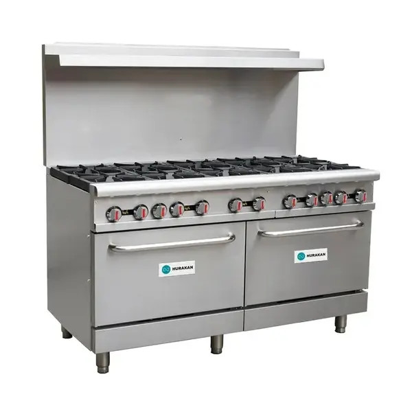 Hurakan HKN-XRFG60O10A 60” Range, 10x Burner