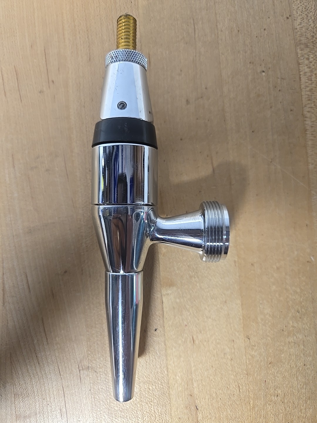 Micro Matic Faucet Polished Stainless Steel Body 12543 Fast Shipping