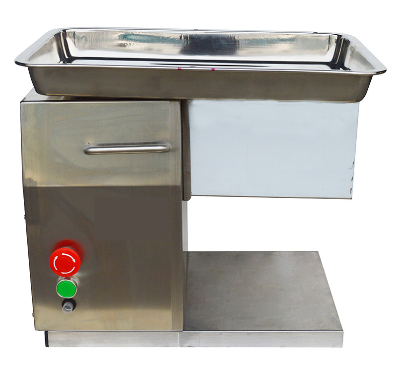 PreAsion 110V Meat Cutting Machine Meat Slicer (with 3mm Blade, 250kg/hour)