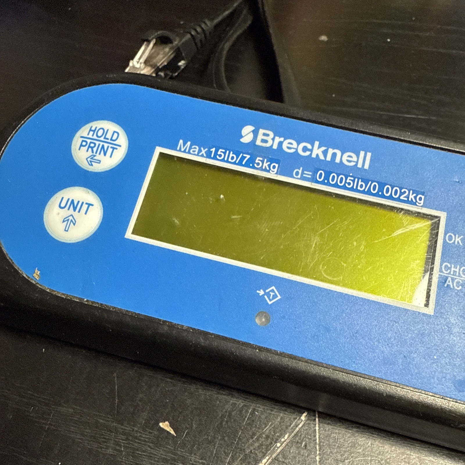Brecknell 6710U External Display 15 lb Capacity See Photos
