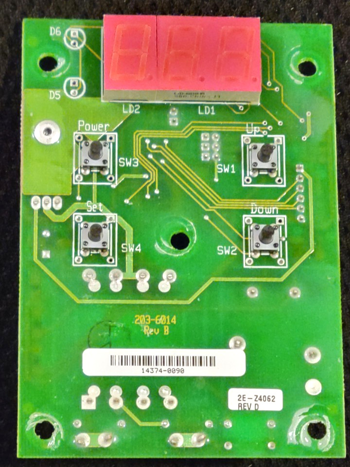 Star 2E-Z4062 REV D Control Board Pre-owned