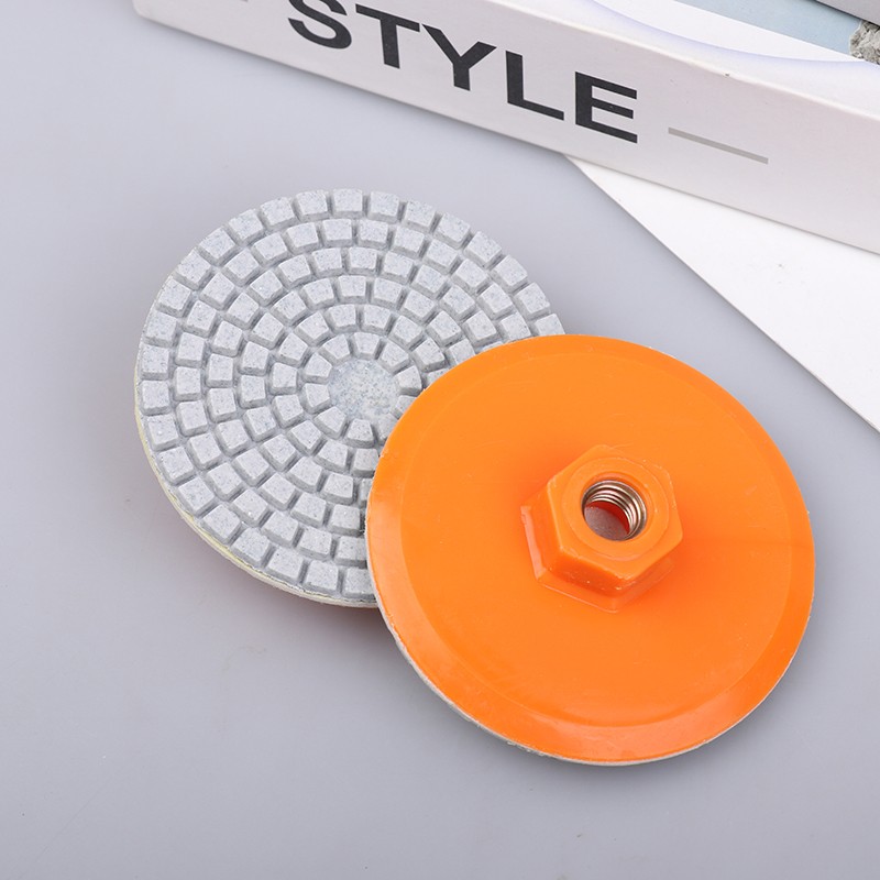 80mm 3 Inch Polishing Pad Wet Dry Buff Disc Abrasive For Sanding Granite