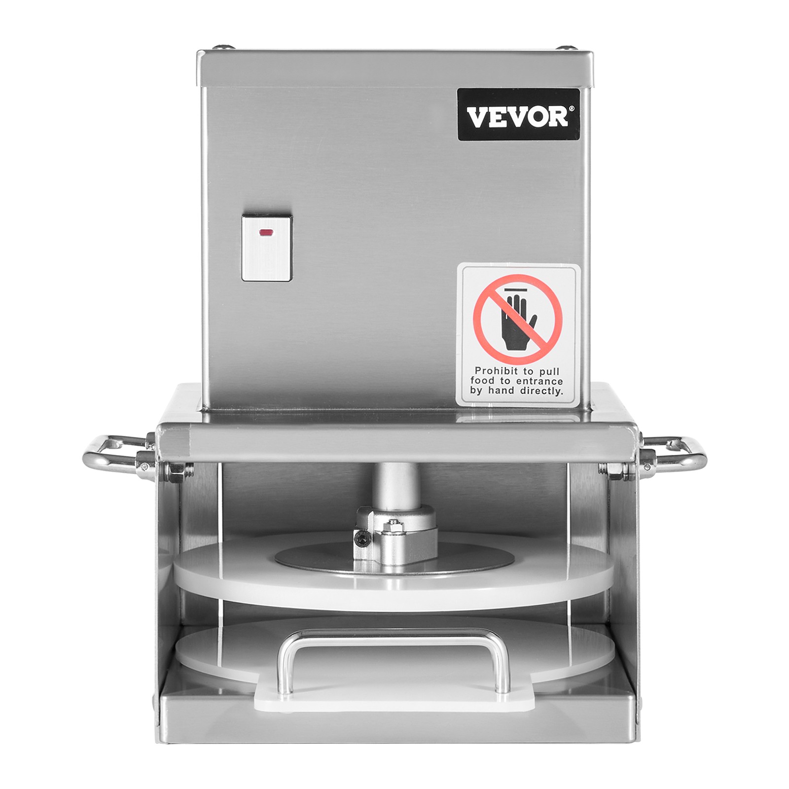 VEVOR 6″ Electric Pizza Dough Press Machine Pizza Pastry Sheeter Stainless Steel