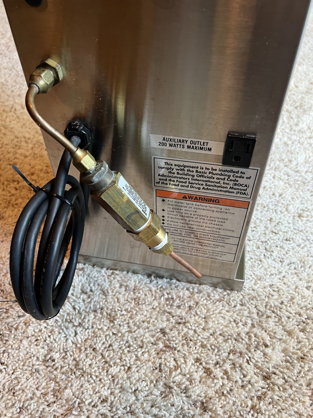 🇺🇸Bunn 23001.0003 CWT15-APS Airpot Brewer Plastic Funnel Flow Control🇺🇸
