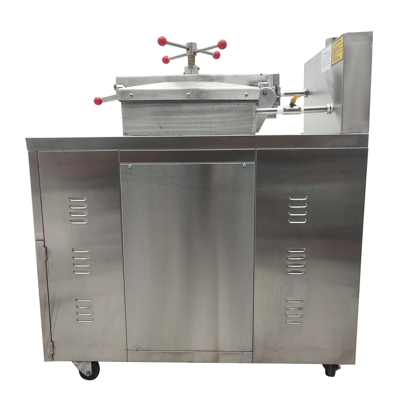 LP Gas Stainless Steel 110V Automatic CNC High Pressure Fried Chicken Stove