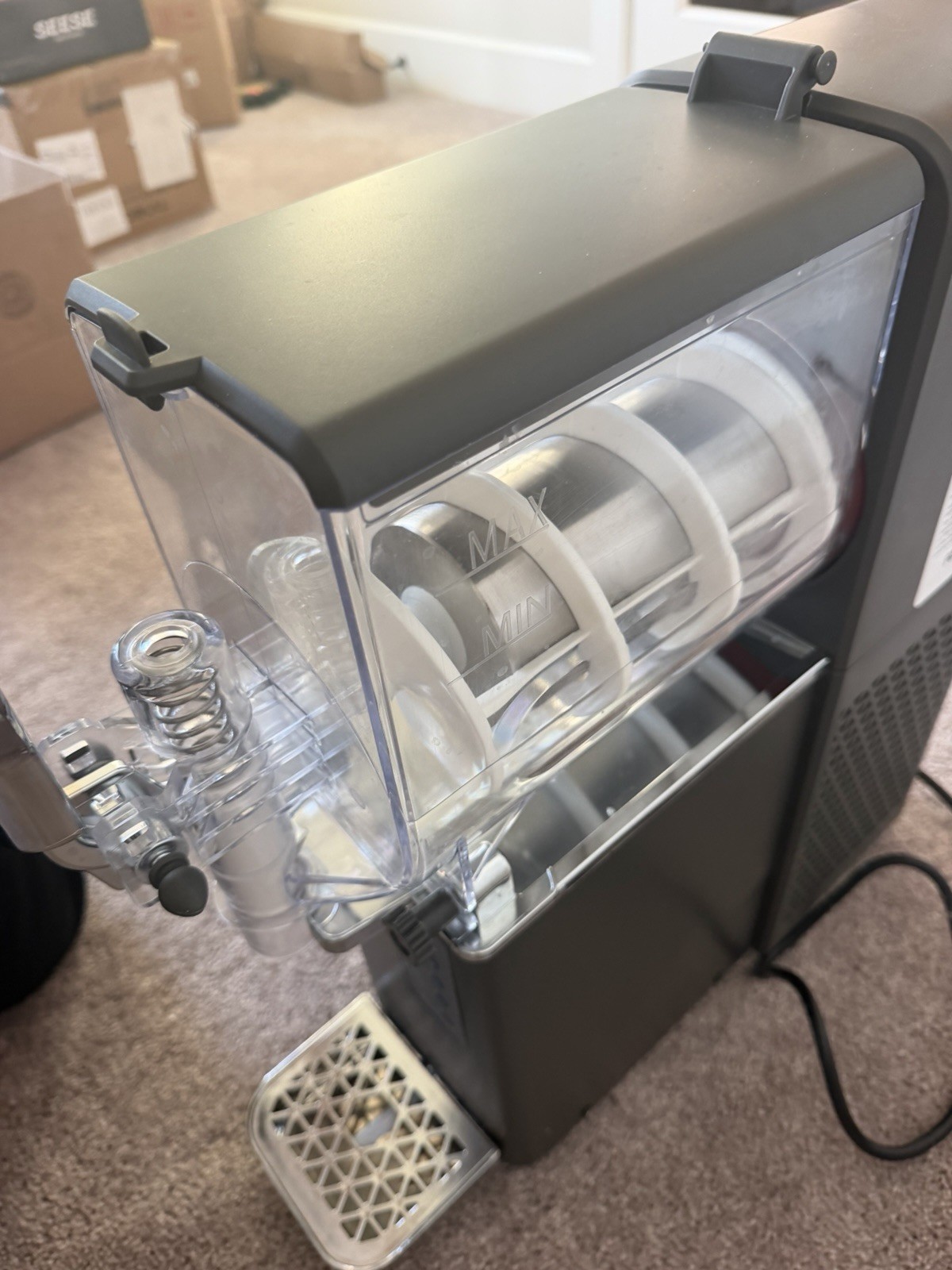 GSEICE Slush Machine Frozen Drink Maker 1 Bowl 5L Standard Pourover