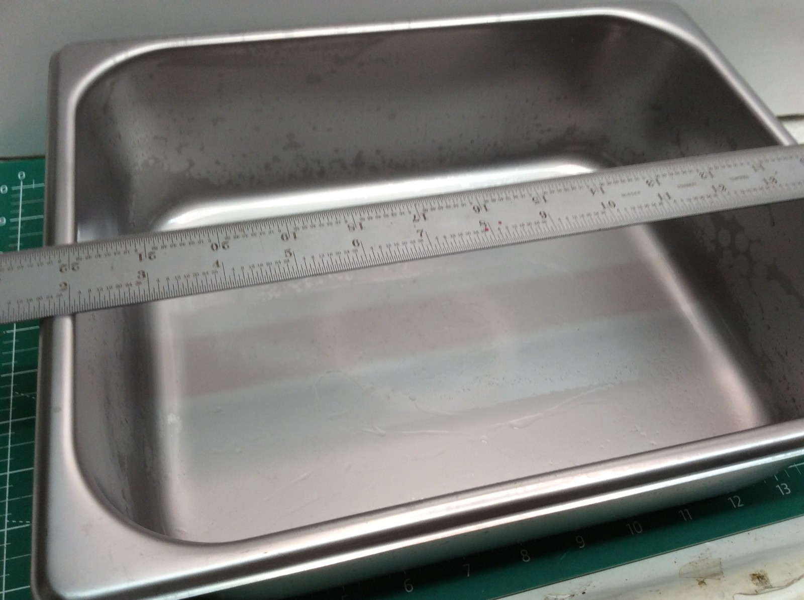 10 PACK WINCO 1/2 Size Stainless Steel 4″ Deep Steam Table Food Pan Salad Bar