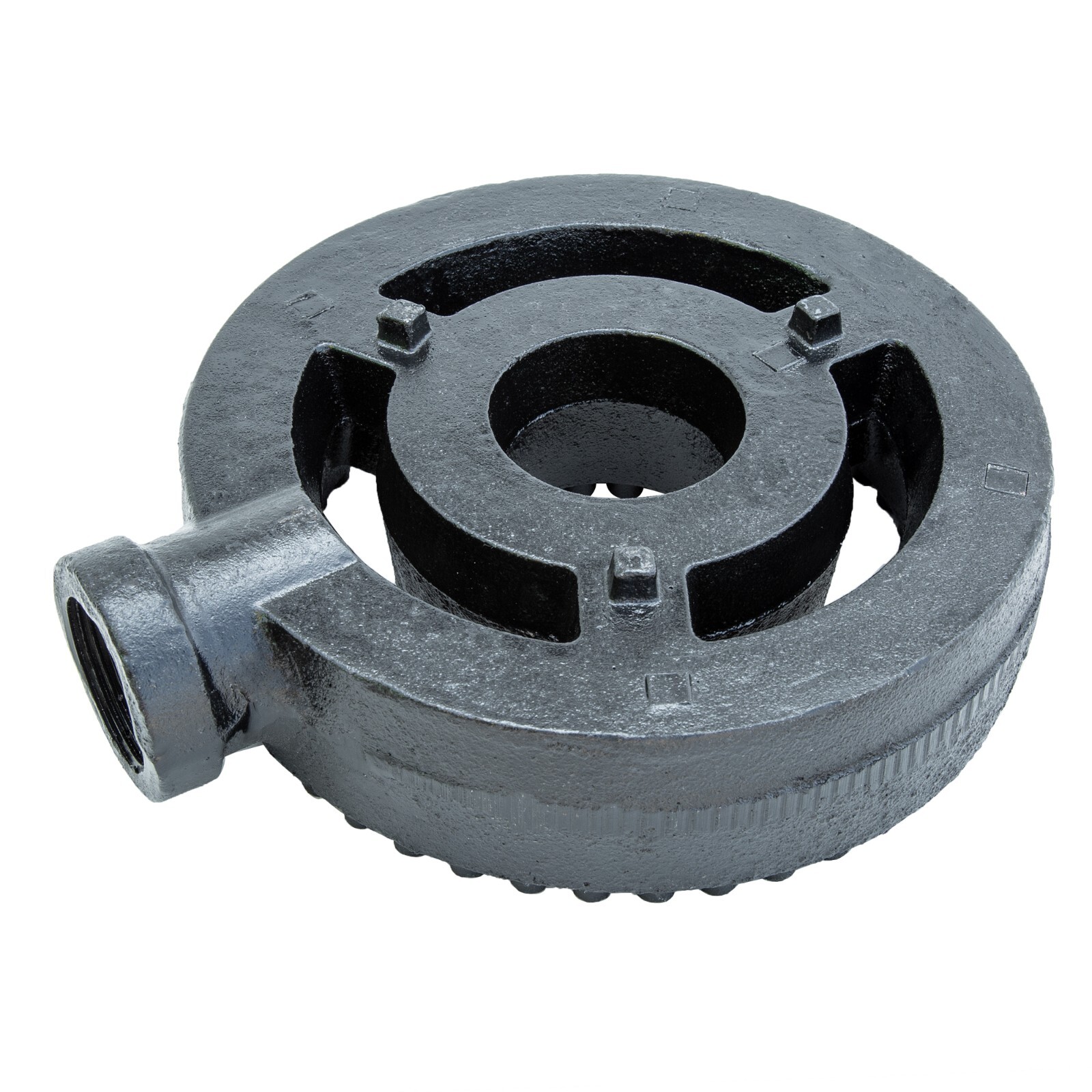 GSW 2-Ring Burner with Shutter 35,000 BTU/HR for Stock Pot and Wok Ranges WR-RB2