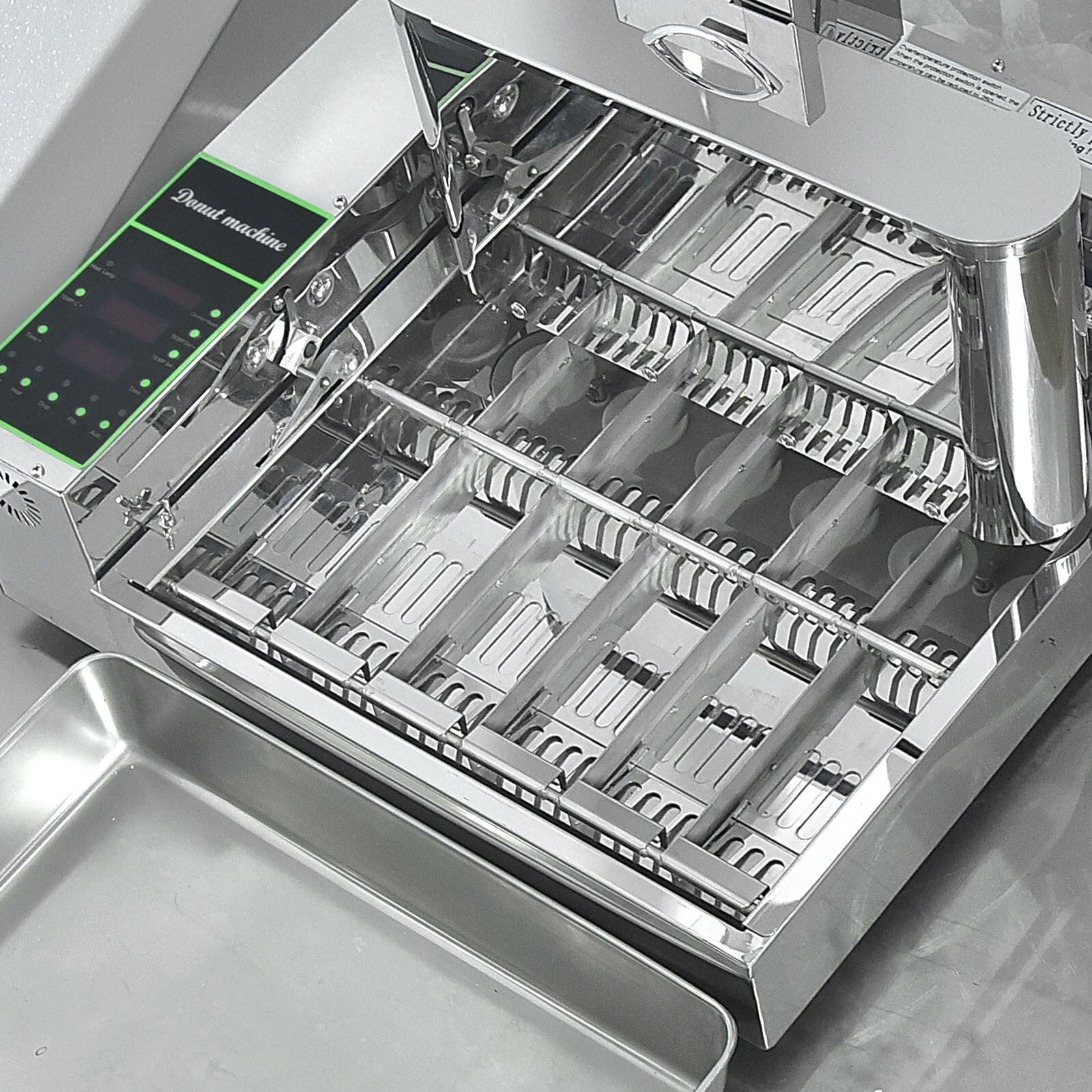 Kolice Commercial Mini 6 Rows Donuts Making Machine Doughnut Maker-2600pcs/Hour