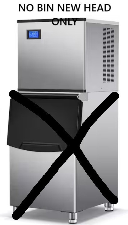 VELIVI 23.2 460LB Commercial Ice Machine Self-Cleaning Ice Machine – Head Only