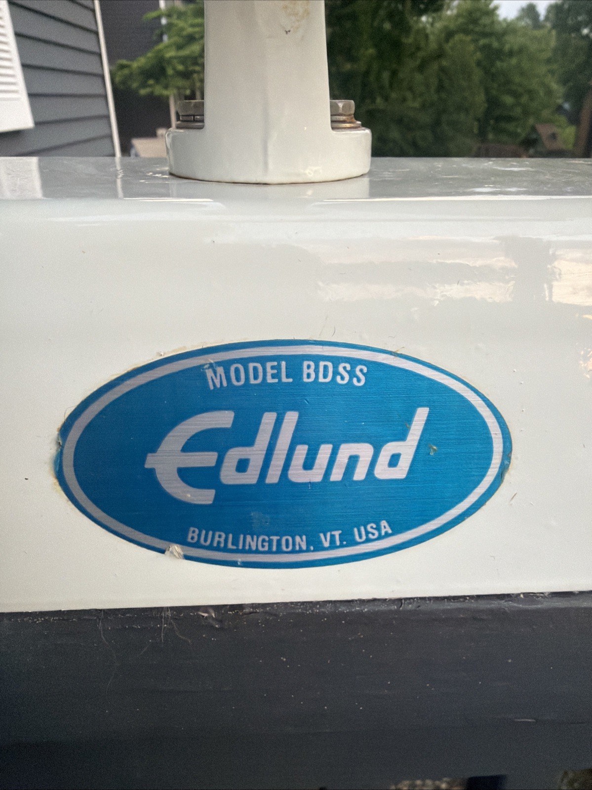 Edlund BDS 16 oz Bakers Dough Scale White Made in USA EUC