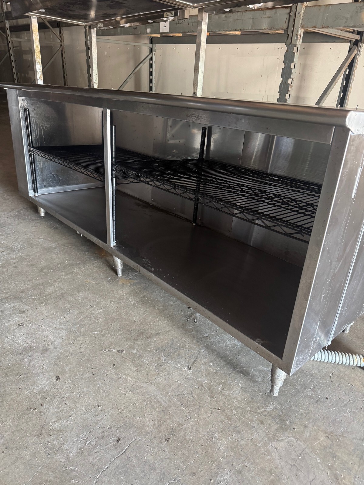 Marshall Air Systems 170525B208 Series 5000 Warming Rack, Work Station/SS Table
