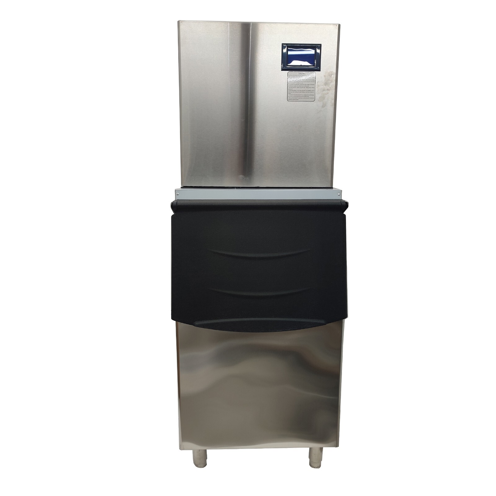 250KG/24H 110V Ice Maker Commercial Air Cooling Ice Cube Machine 100KG Storage