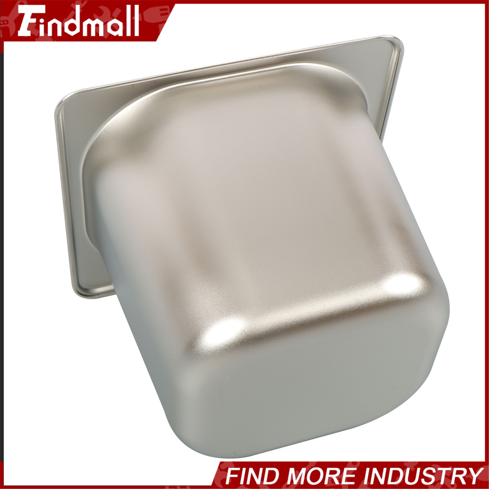 Findmall 6 Set Hotel Pan 1/6 Size Stainless Steam Table 6 Inch Deep with Lid