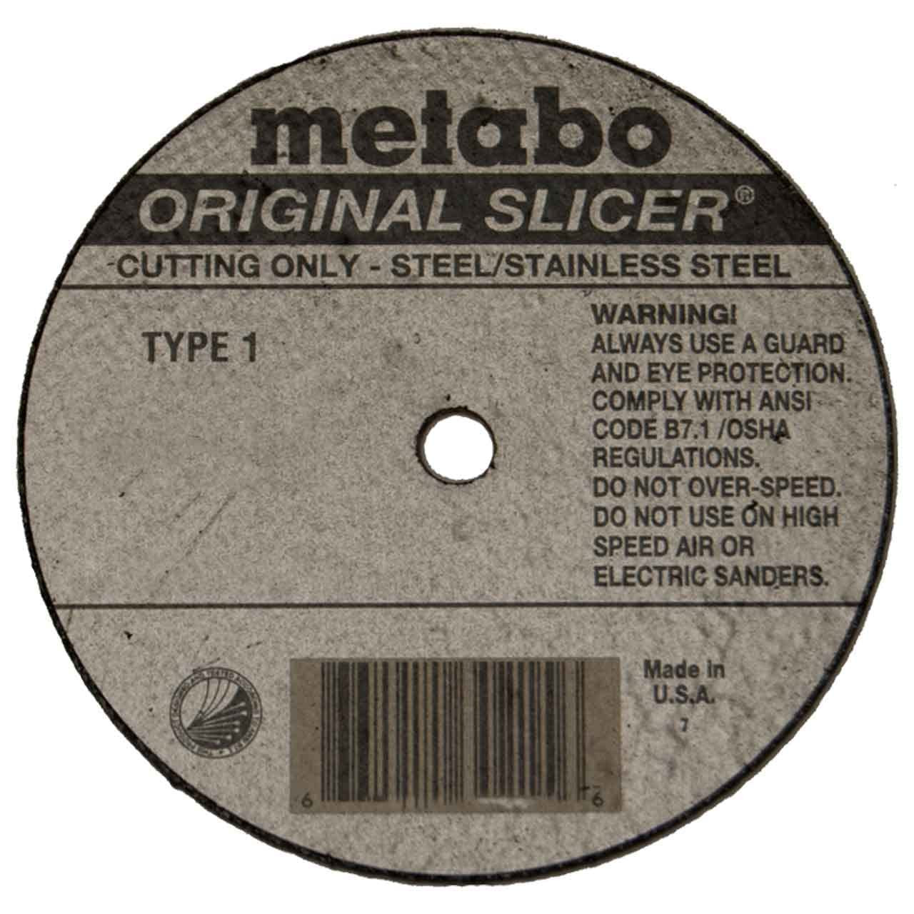 655321000 3″ X 1/16 X 3/8 Original Slicer A60TZ, 100 Pack