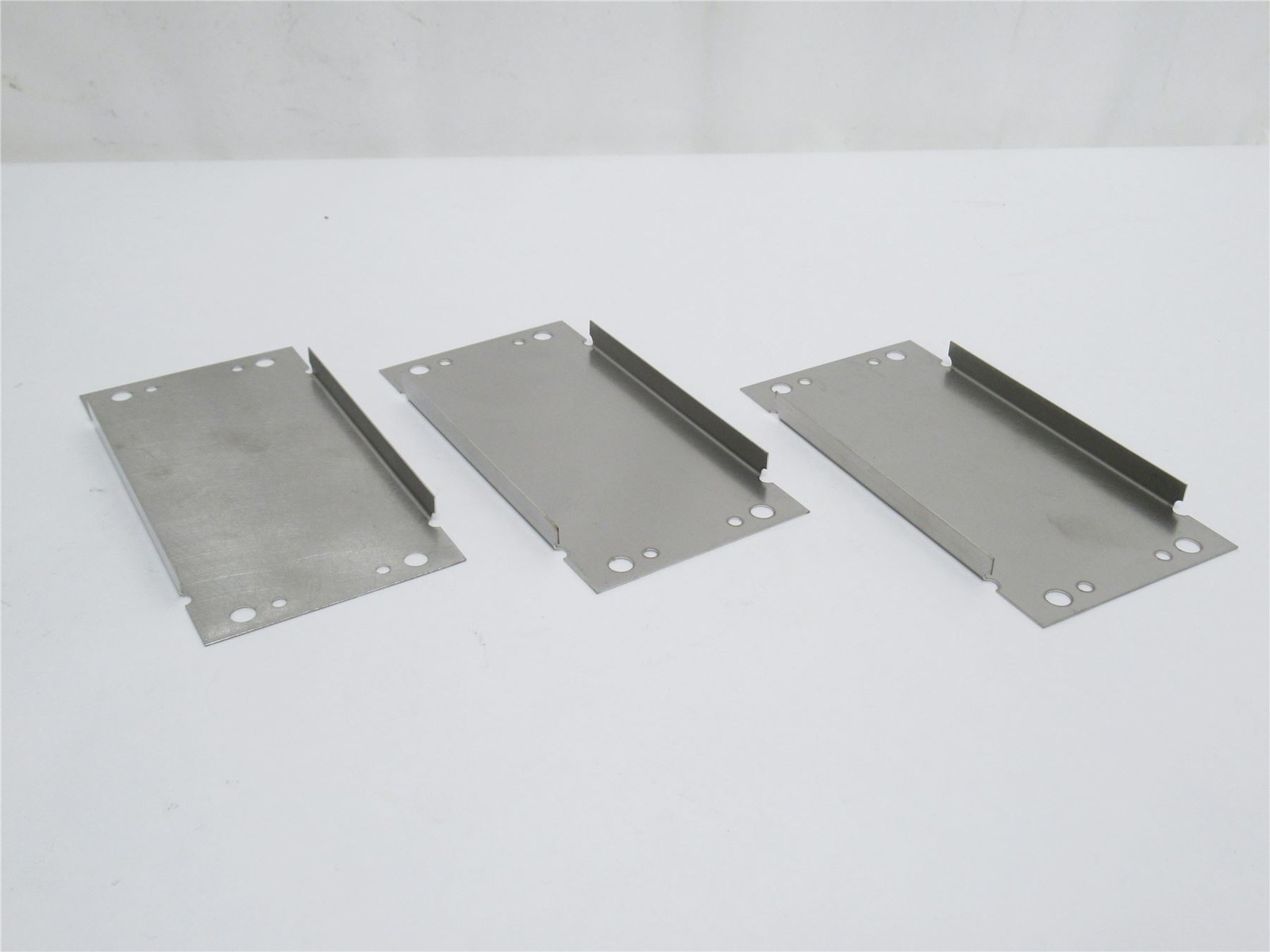 233829 New-No Box; Marel 3456465 Lot-3; SS Blade Fixtures; 120mm x 60mm x 0.5mm