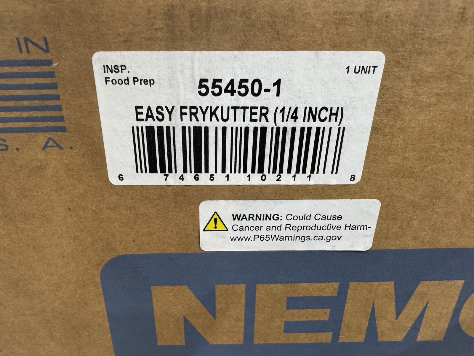 Nemco 55450-1 FryKutter Easy French Fry Potato Cutter 1/4″ Cutting Blade NEW!
