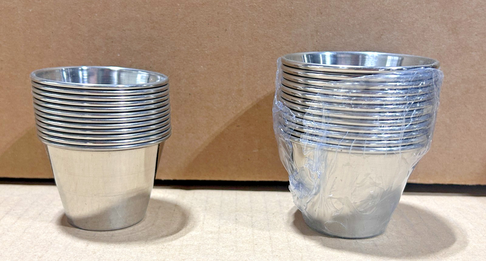 Winco Condiment Sauce Cups – Set of 12 – various sizes *Open package