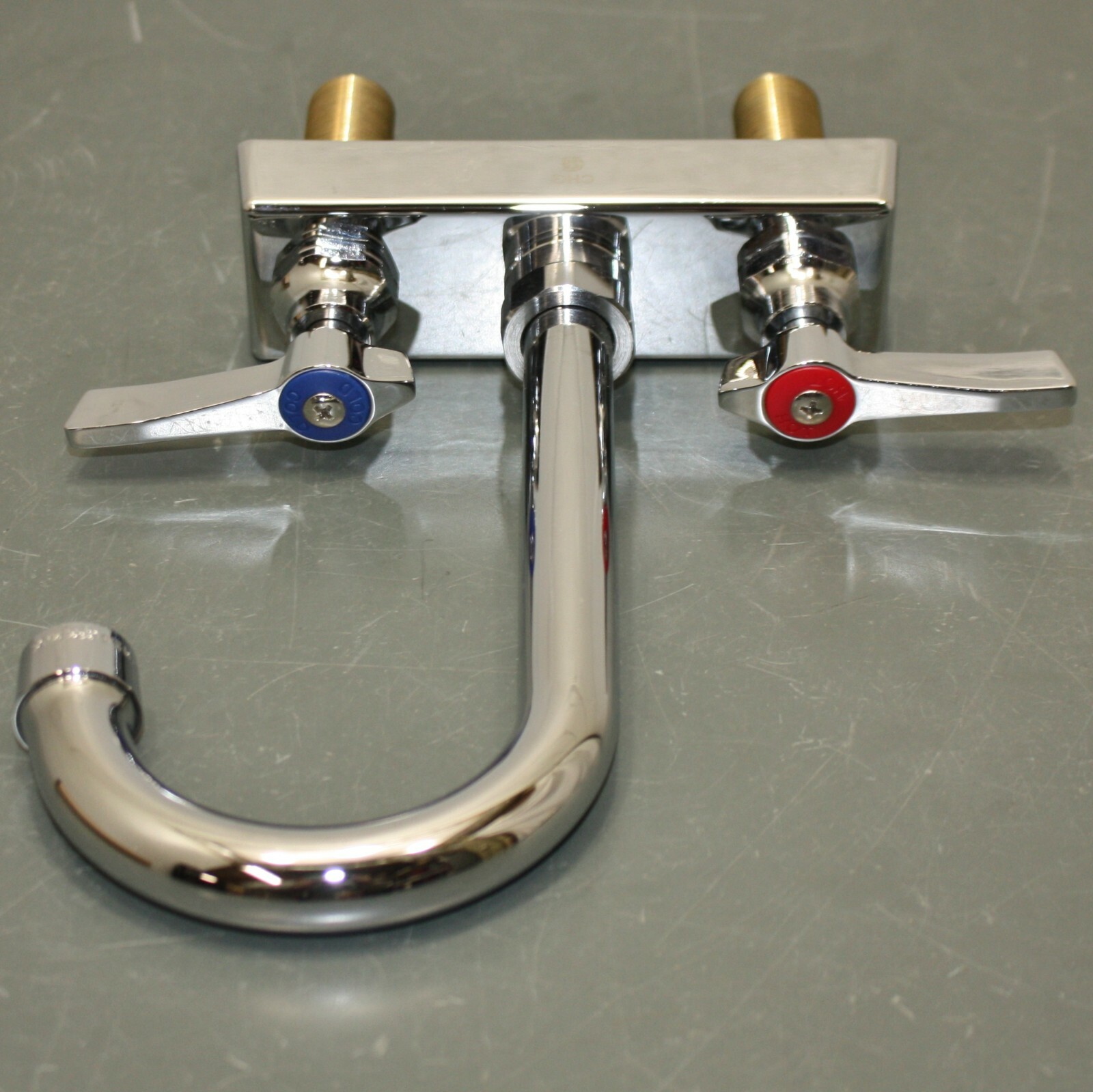 Component Hardware Group High Arc Faucet K11-4000, Deck Mount, 4″ Center, Brass