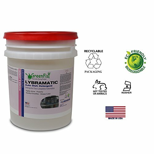 Commercial Dishwasher Detergent Industrial Grade [Ready-to-Use] {Liquid} ,5 Gal