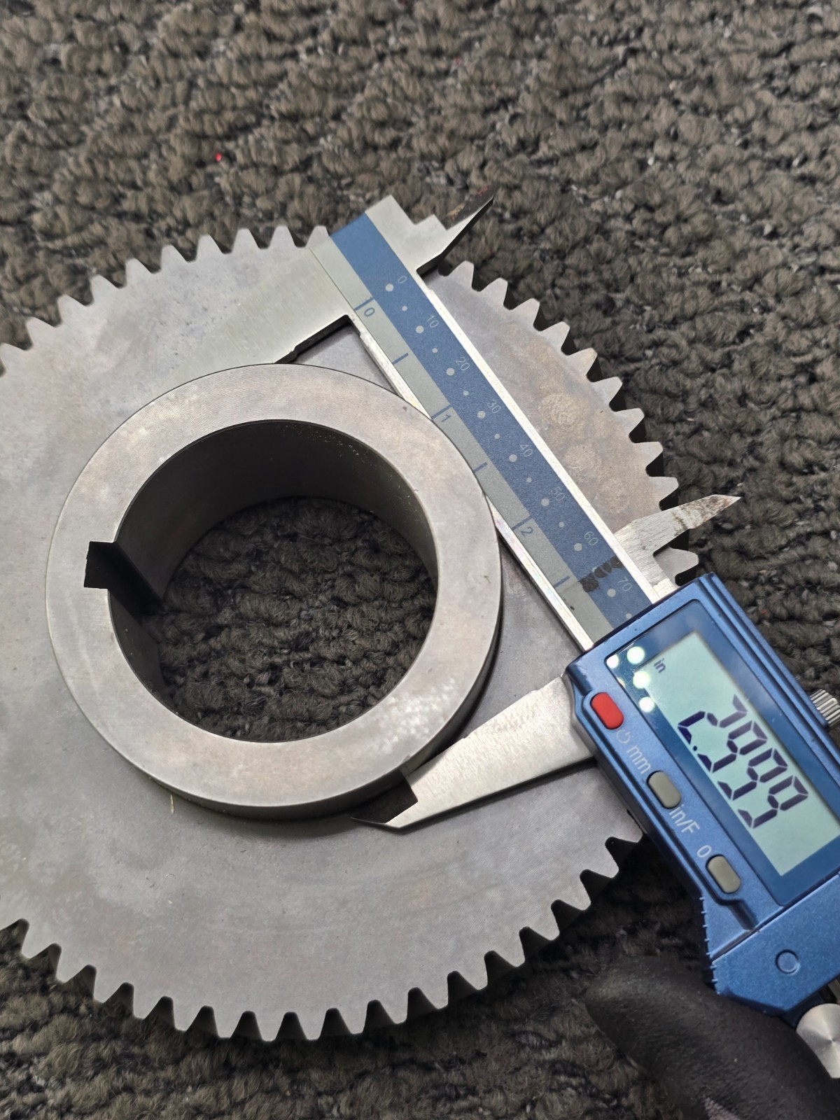 Hobart 00-874448 Gear 63T-12P 6 Inches Diameter x 1 Inch H