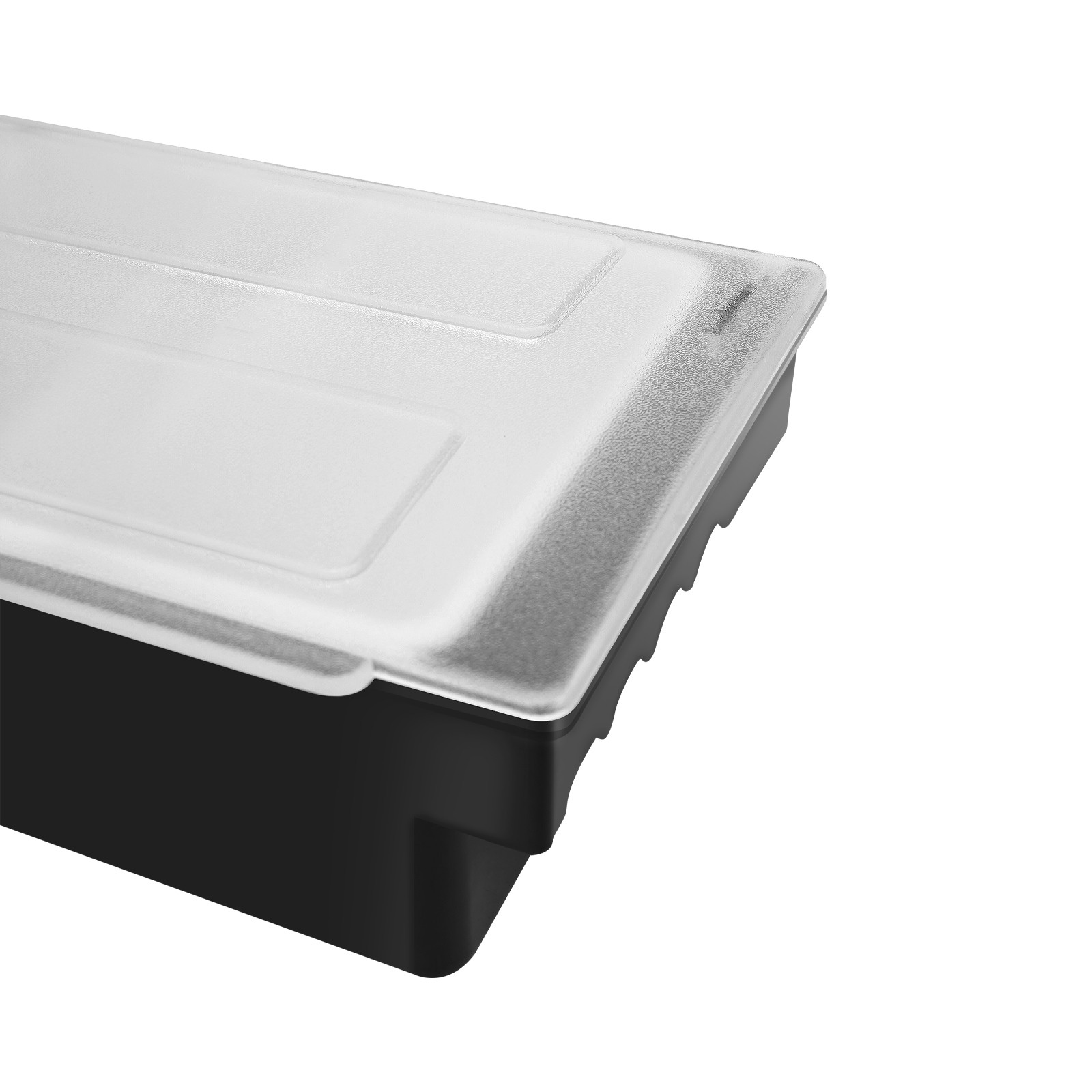 3/5 Compartments Condiment Dispenser Chilled Server Caddy Food FruitSalad Tray