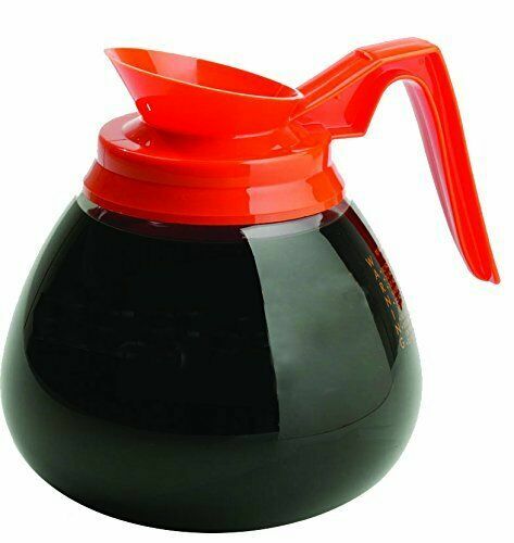 2 Pk – 64 oz. Commercial Coffee Pot/Carafe/Decanter- Decaf Orange NEW For BUNN