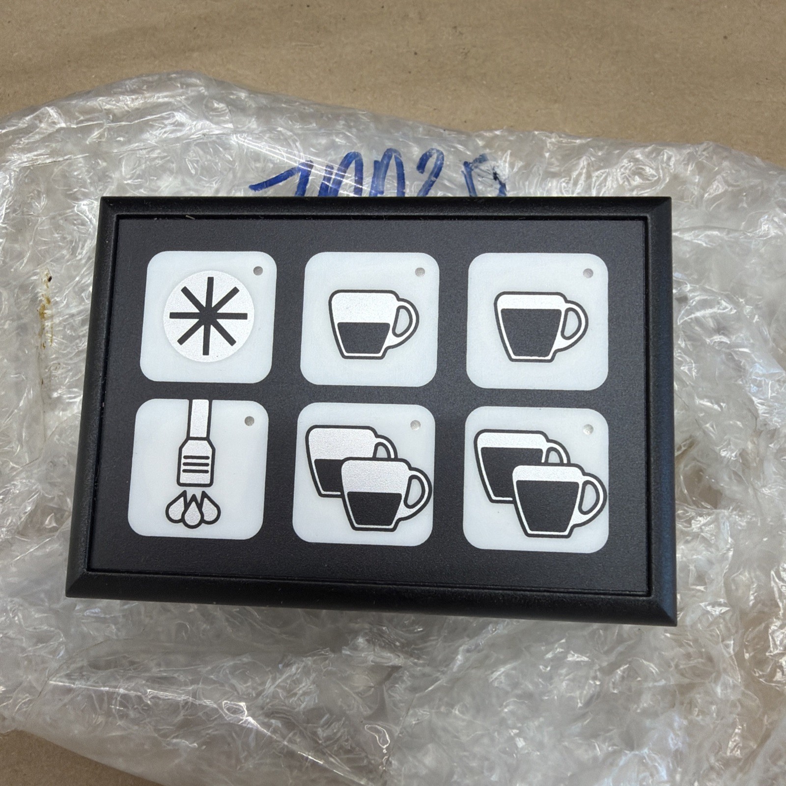 New Gicar 9.9.09.28G Pulsantiera 6 Button Touch Panel Warranty Fast Shipping