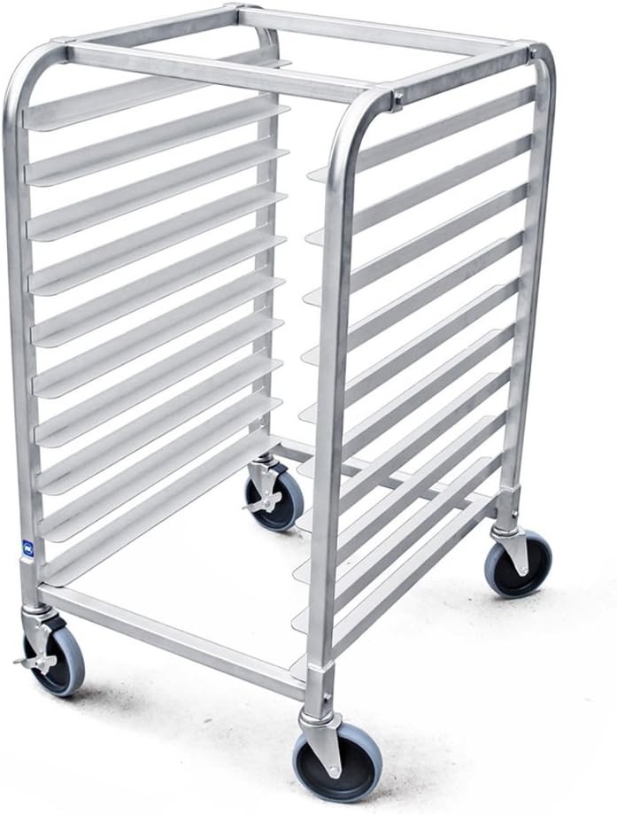 Commercial Grade Aluminum 10/20 Tier Bun Pan Rack 26″ L x 20″ W x 38″ H