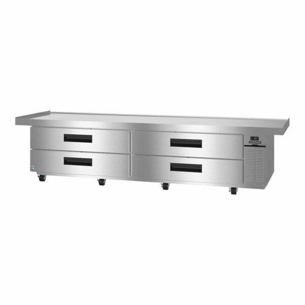 Hoshizaki CR110A 110″ IN 4 Drawer Refrigerated Chef Base. Read Description