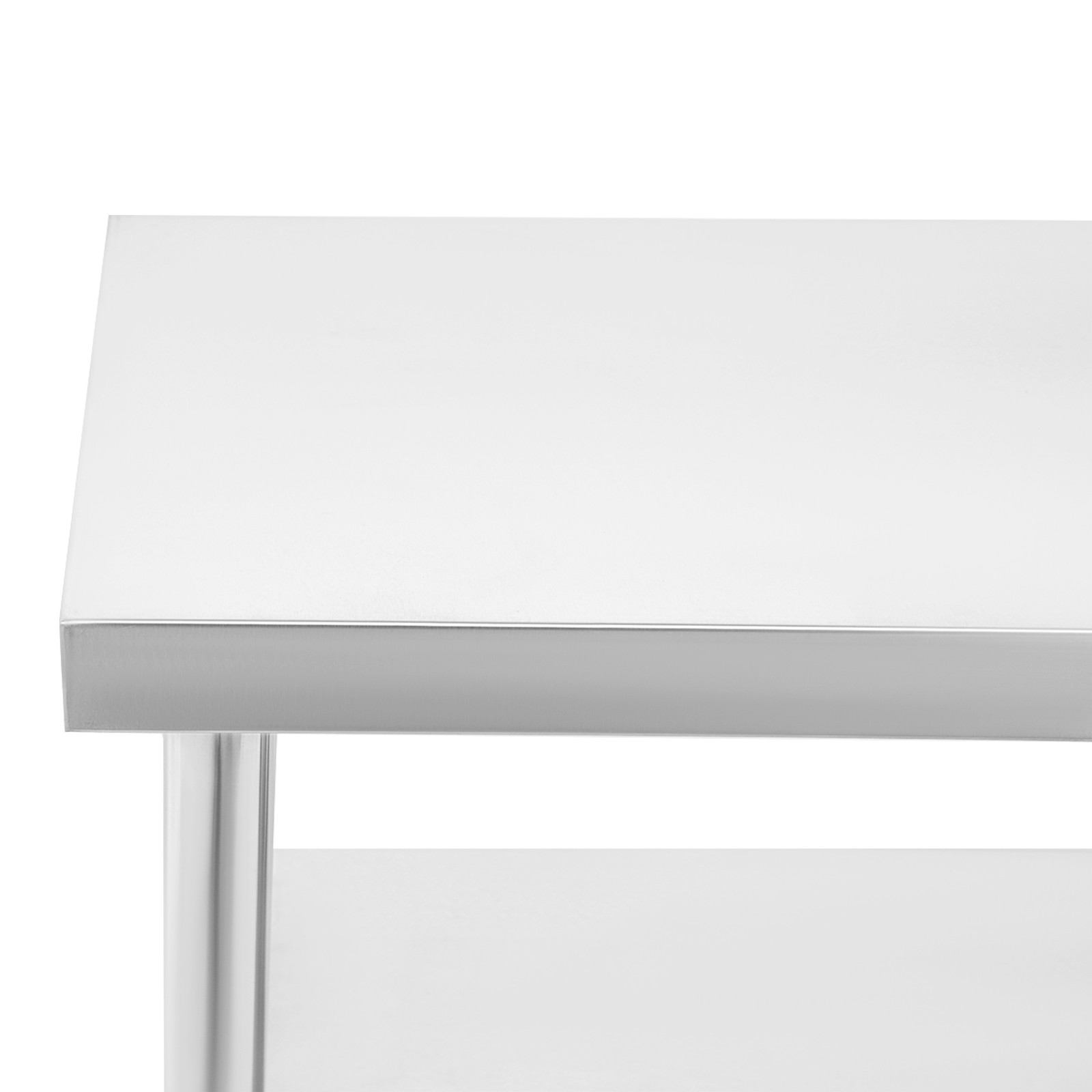 3 Tiers Adjustable Worktable 24*14*35in Drafting Table Stainless Steel Workbench