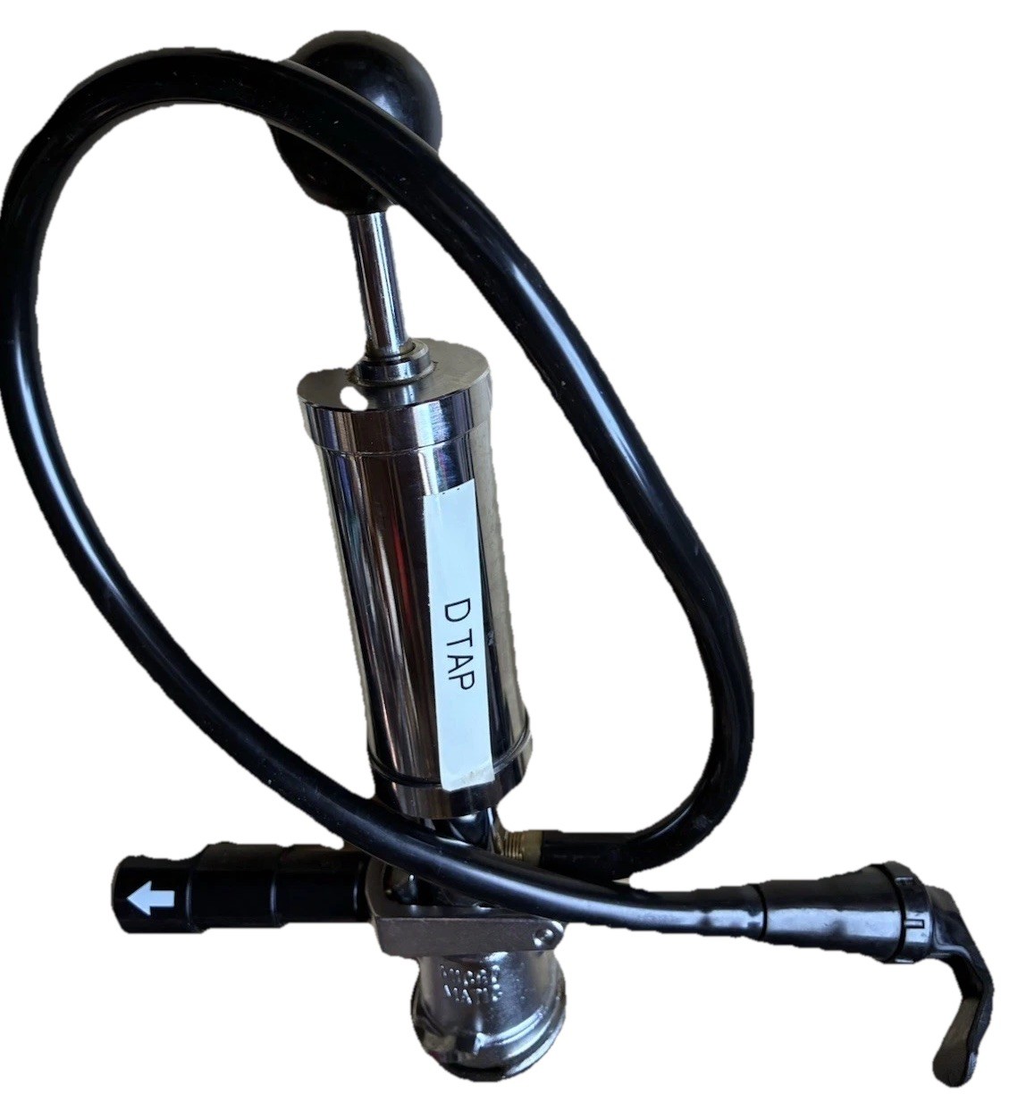 Micro-Matic Chrome Hand Pump Beer Keg Party Tap D