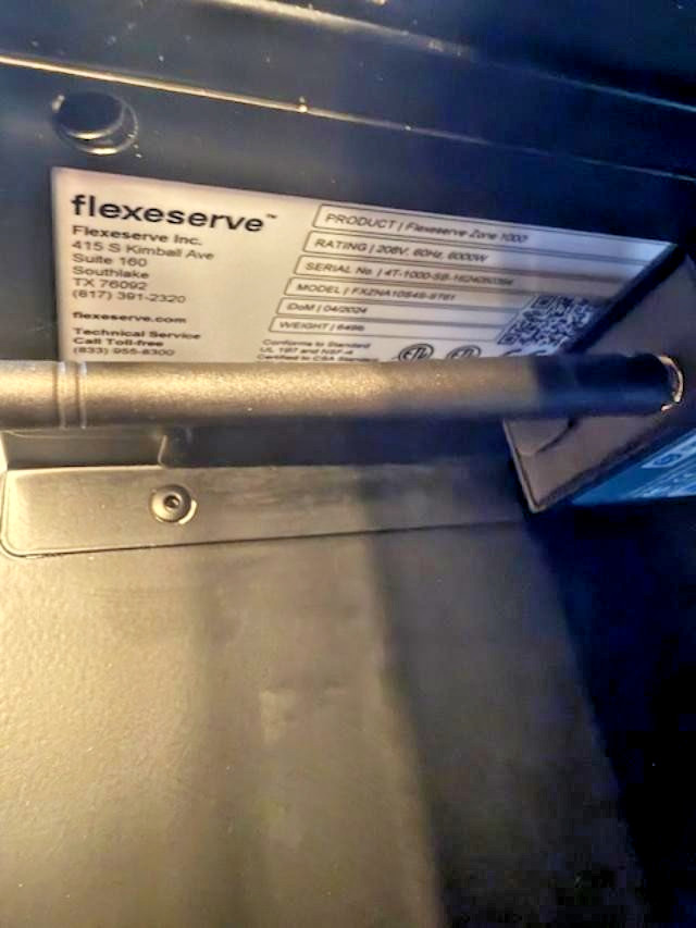 2024 Flexeserve Zone 1000, 4T LED Zone convection Hot Food Grab-NGo Merchandiser