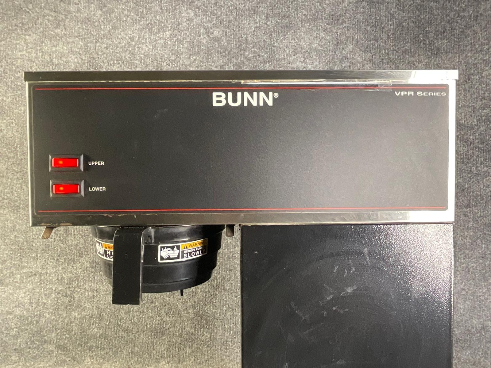 BUNN VPR 33200 Commercial 12-Cup Pourover Coffee Maker Machine Black