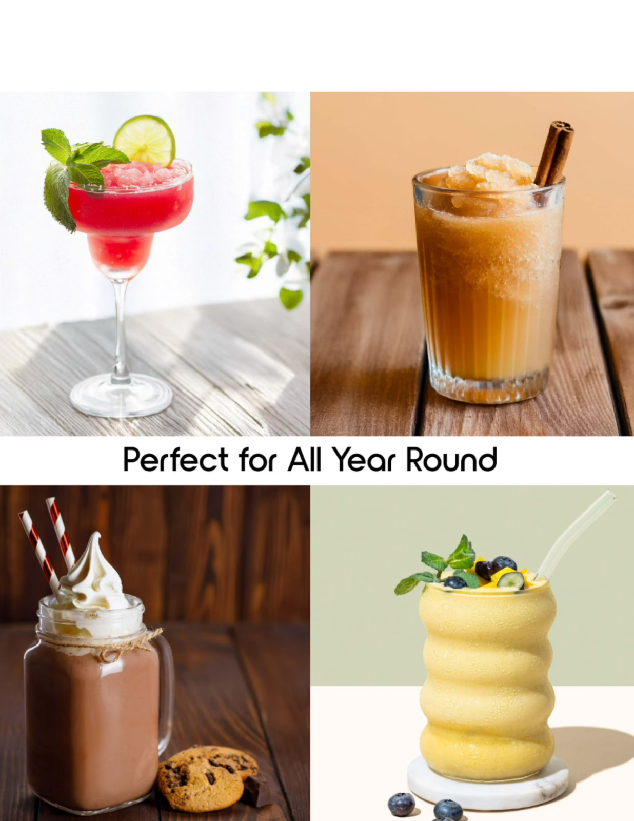 2.6L Slushie Machine & Soft Serve Ice Cream Maker with Rapid Freezing Technology