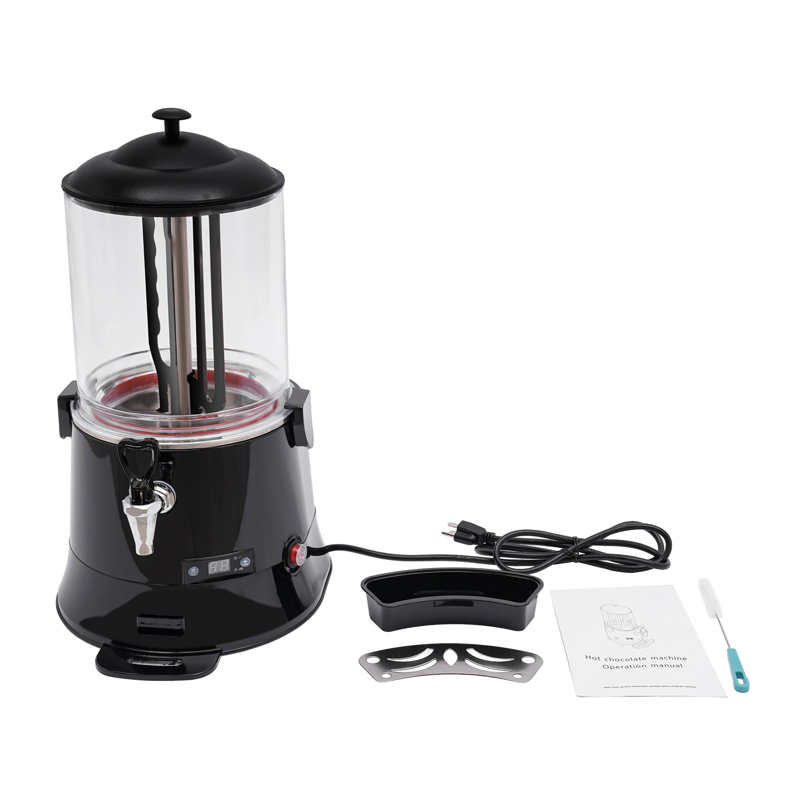 Commercial 10L Hot Chocolate Machine Drinking Hot Chocolate Cocoa Dispenser 400W