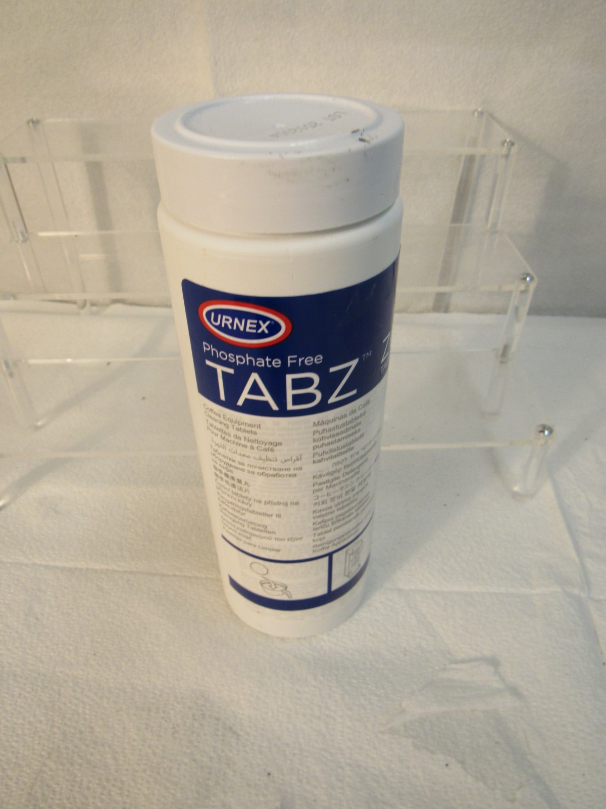 Urnex Tabz Z61 Coffee Brewer Cleaning Tablets – 120 Tablets 4G 20MM
