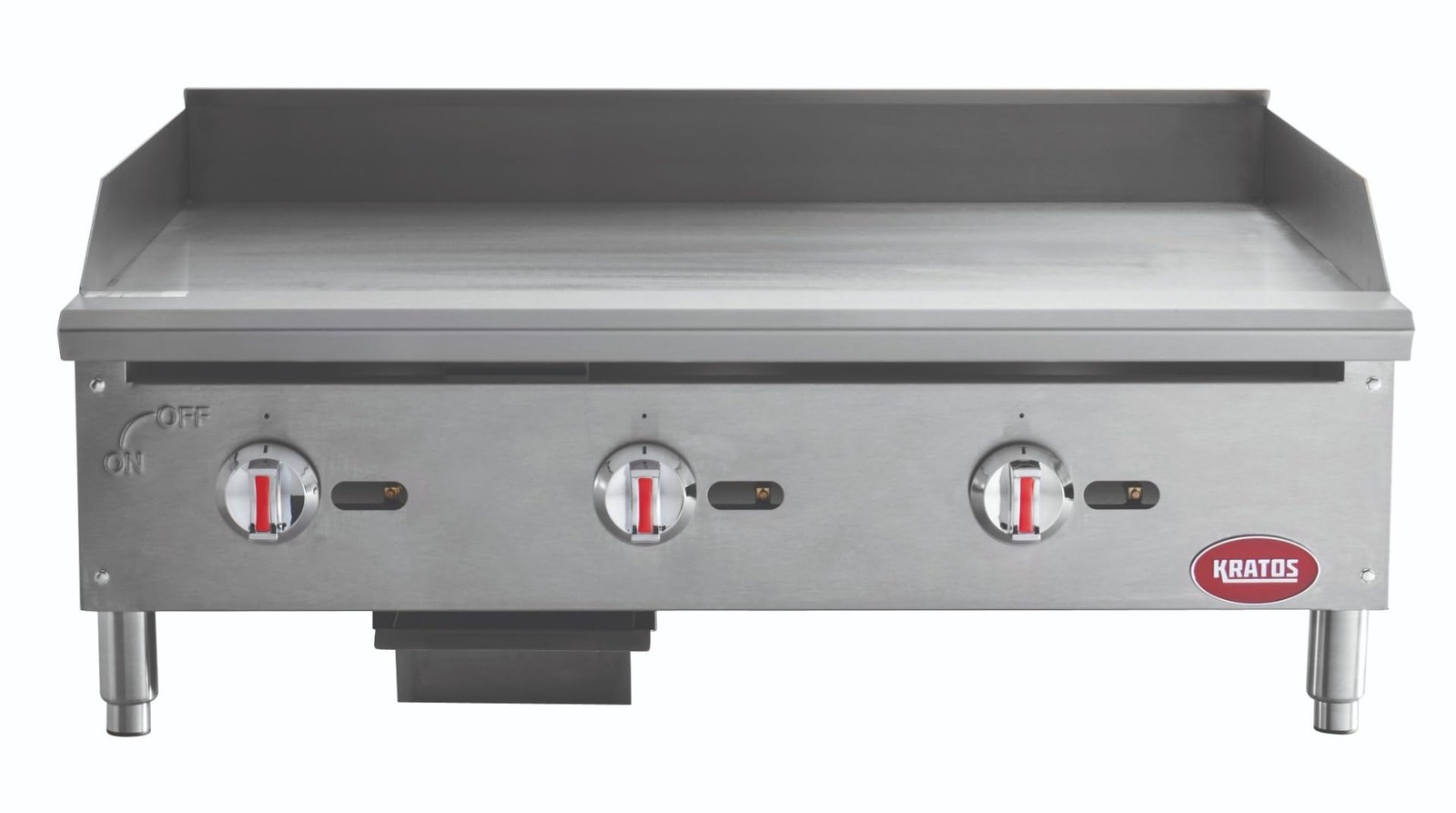 Kratos 29Y-005 36″ Commercial Restaurant Gas Countertop Griddle, Manual