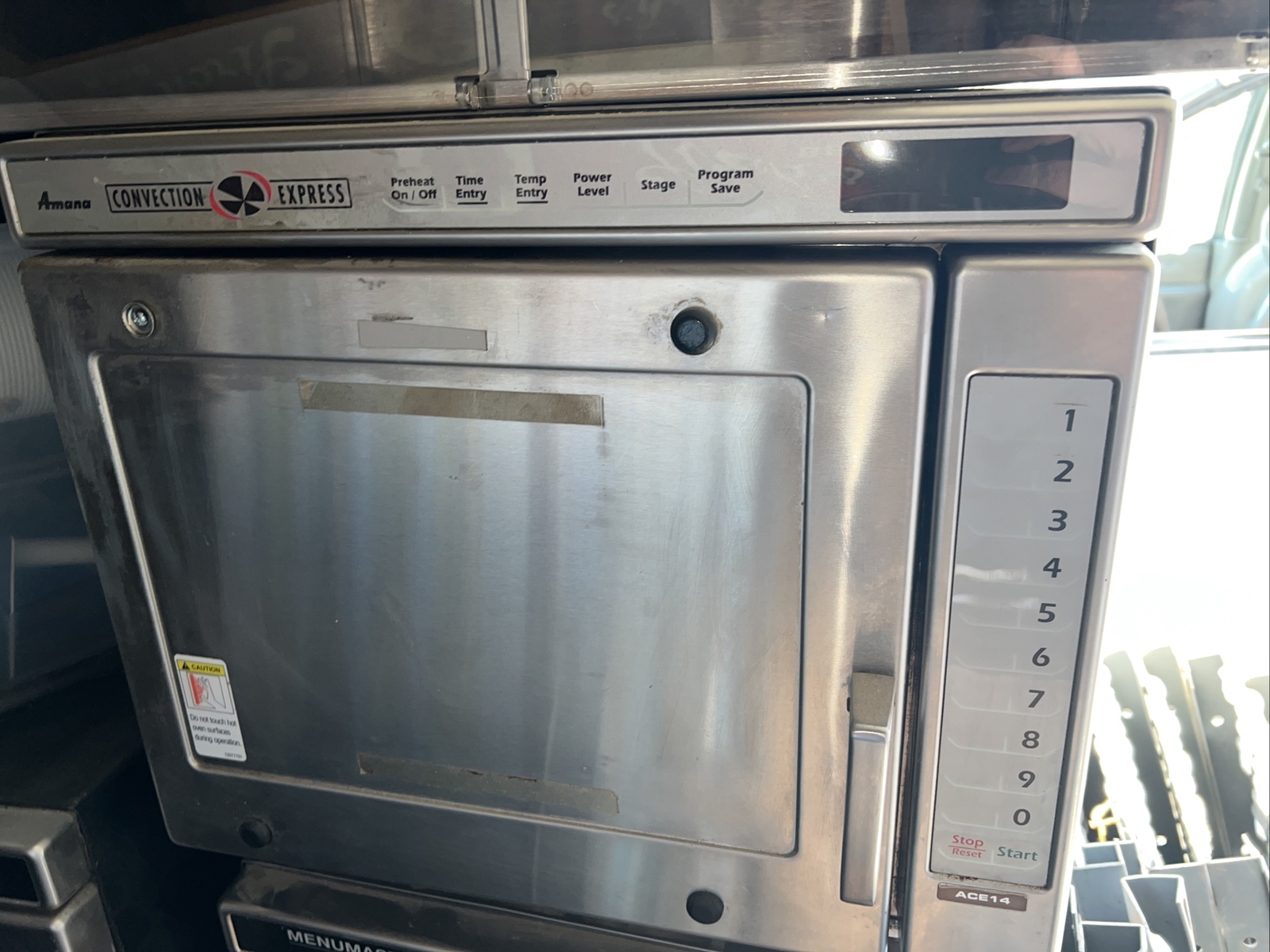 Amana ACE14 Countertop Electric Convection Oven (UNTESTED, UNKNOWN CONDITION)